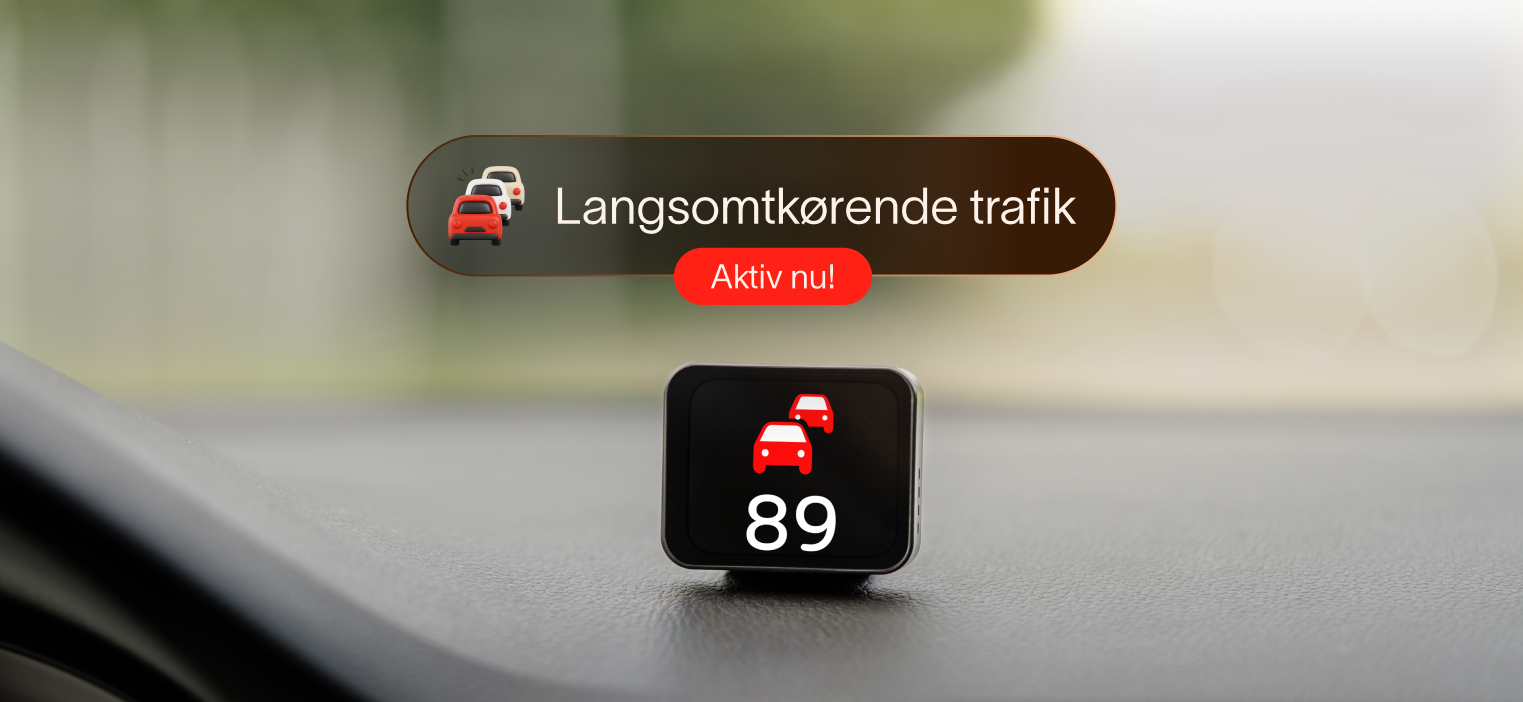 Nyhed! Funktionen 'Langsomtkørende trafik' skal afhjælpe kollisioner på motorvejen! 🚗💨